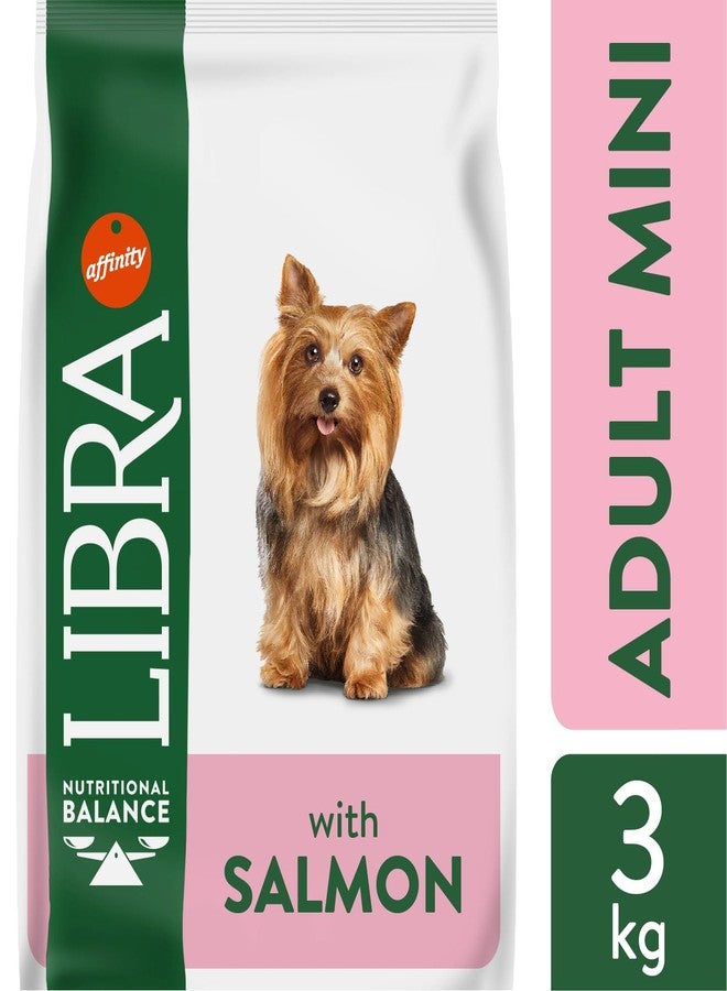 Libra Dog Mini Adult Salmon 3 Kg from Affinity Petcare | Premium Dog Food | Complete and Balanced for Adult Dogs of Small Breeds with Salmon - Image 2